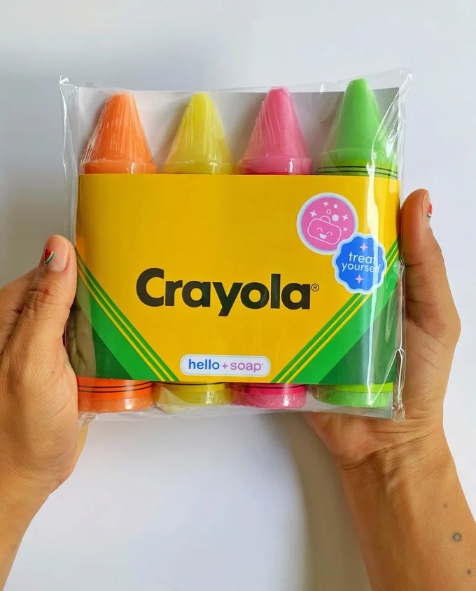 crayolas creativas para la piel