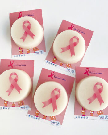 Octubre Rosa Círculo con fondo