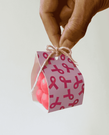 vela bubble octubre rosa