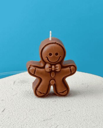 Vela galleta navideña