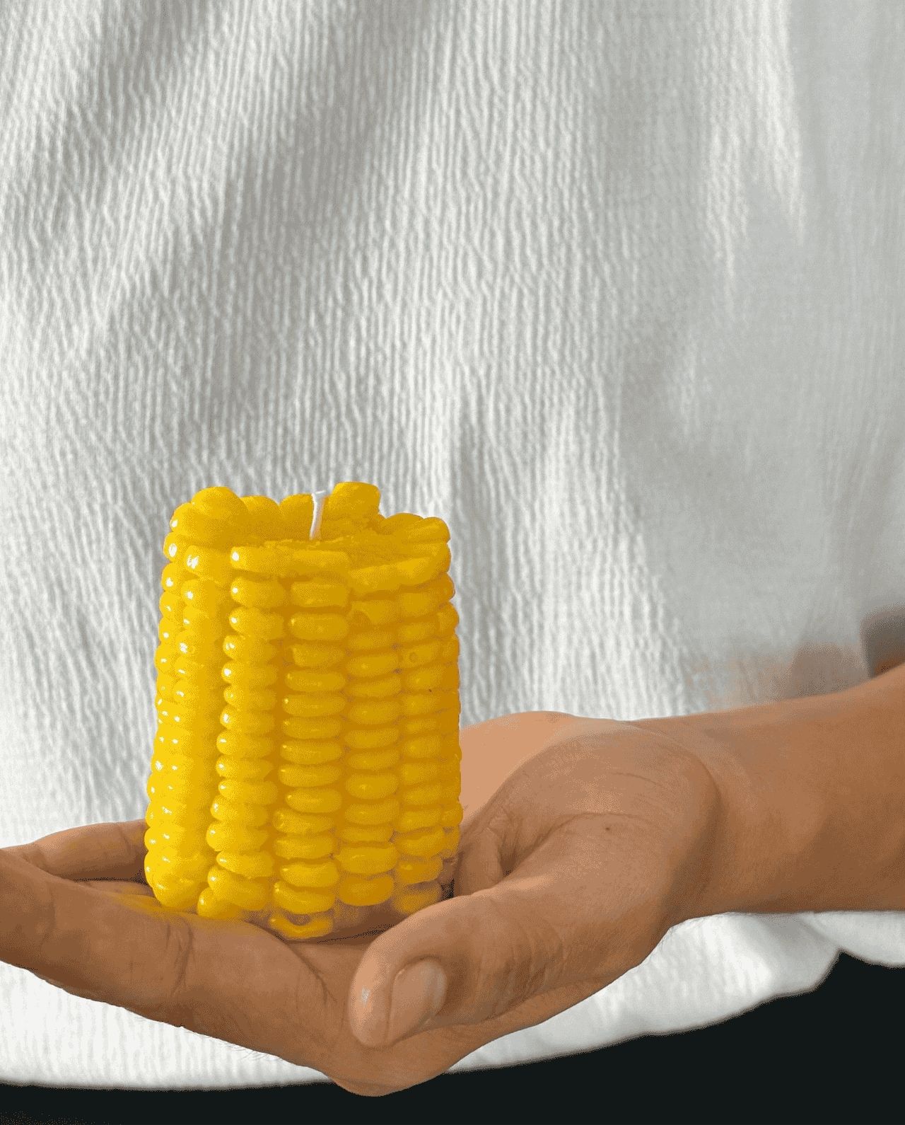 vela en forma de elote