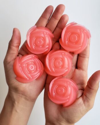 recuerdo en forma de rosa